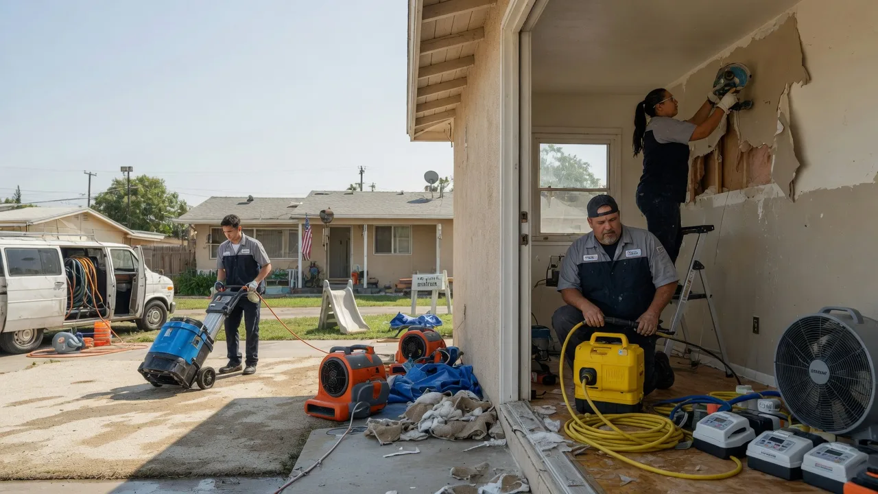Water Damage Restoration in Honeydew, CA near me